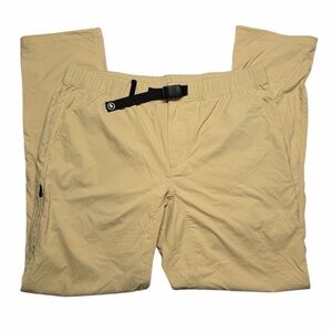Backcountry Men’s Pants Size Medium Tan Nylon Outdoors Hiking Tapered Gorpcore